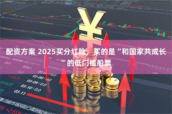 配资方案 2025买分红险，买的是“和国家共成长”的低门槛船票